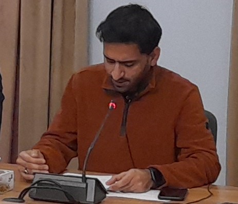 Dr. AbdulBasit Zafar's Presentation at the Conference