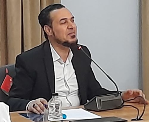 Dr. Ammar Adnan Manaf 's Presentation at the Conference